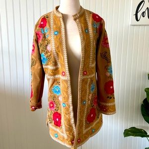 Savannah Jane faux suede coat